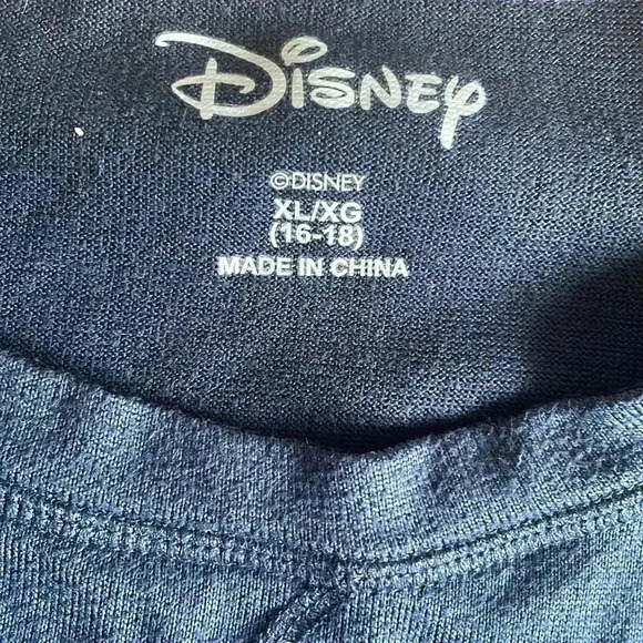 4/$25 Disney Lilo & Stitch Sleep Shirt Navy Sz XL - Picture 3 of 6